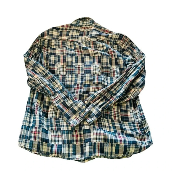 Lucky Brand women's size Large long sleeve, button down, quilted shirt - Picture 2 of 5